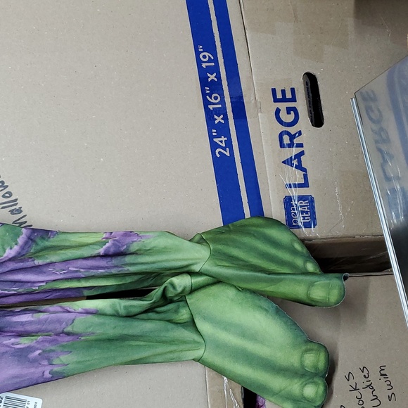 3pc set Hulk Costume marvel Halloween - Picture 5 of 6
